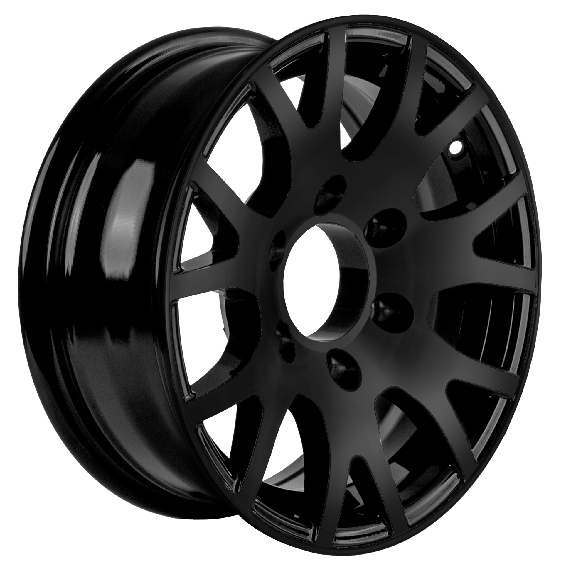 Exclusive new RV/boat trailer wheels with beautiful aesthetics and superior performance for today’s market